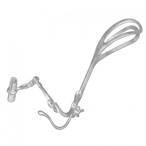 DEWEY Obstetrical Forceps With Traction Handle 37 cm
